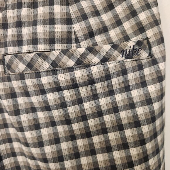 Nike Golf Dri-Fit Golf Shorts Multicolor Checkered Womens Size 4 NEW NWOT - Picture 6 of 11